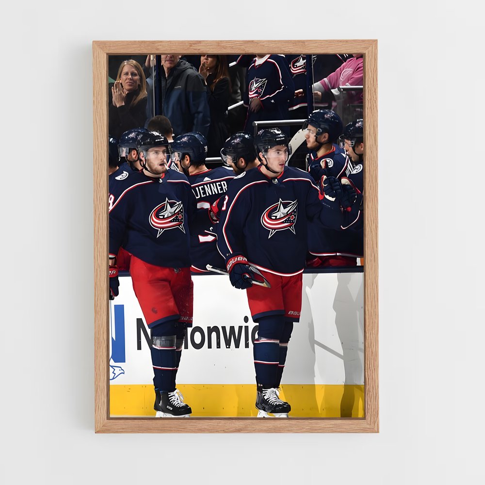 Poster Vers le Playoff – affiche Hockey sur glace (vue 4)